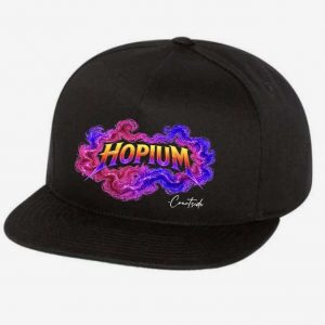 Hopium A Flat Brim Hat