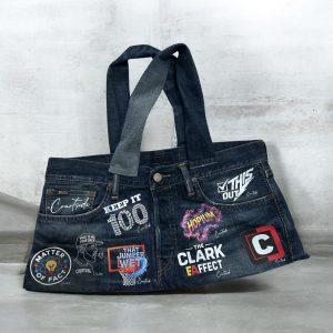 Custom Upcycled Denim Purse