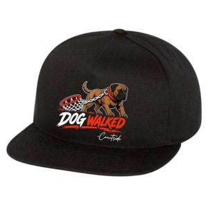 Dog Walked Flat Brim Hat